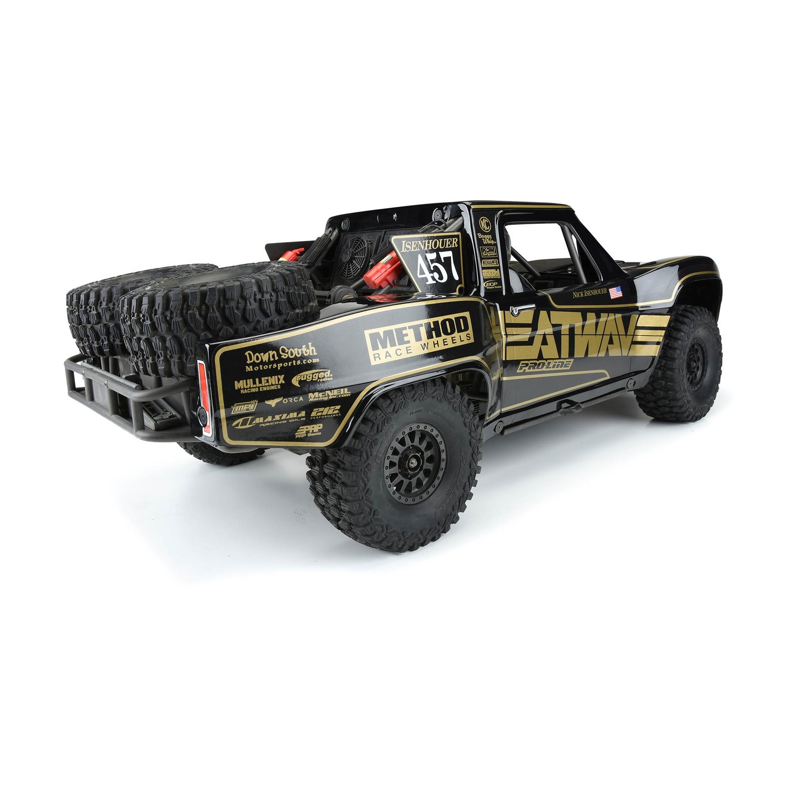 Pro-Line Racing Pre-Painted/Pre-Cut 1967 Ford F-100 Black UDR PRO354718
