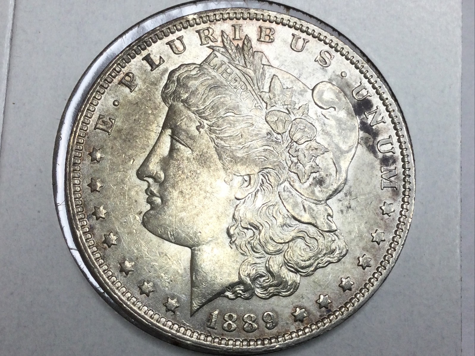 1889-O Morgan Dollar in slider uncirculated