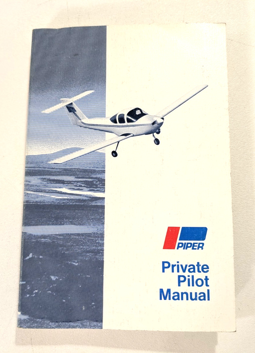 Piper Private Pilot Manual 1979 Paperback CLEAN