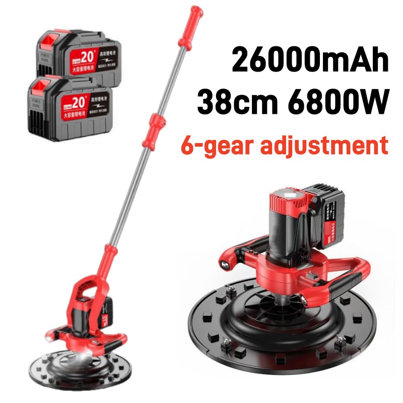 26000mAh 6800W 38cm Electric Sander Floor Trowel Calender Cement Trowel Concrete