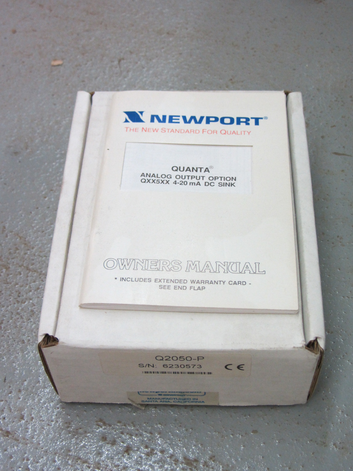 Newport Electronics Quanta Q2050-P Q2050P New Digital Panel Meter
