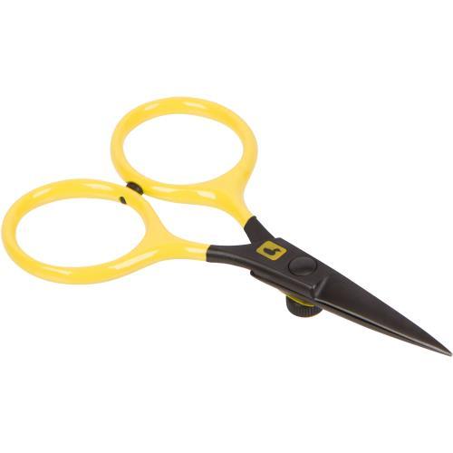 LOON Razor Scissors -  4" or 5" Fly Tying ... magnetized to pick up hooks