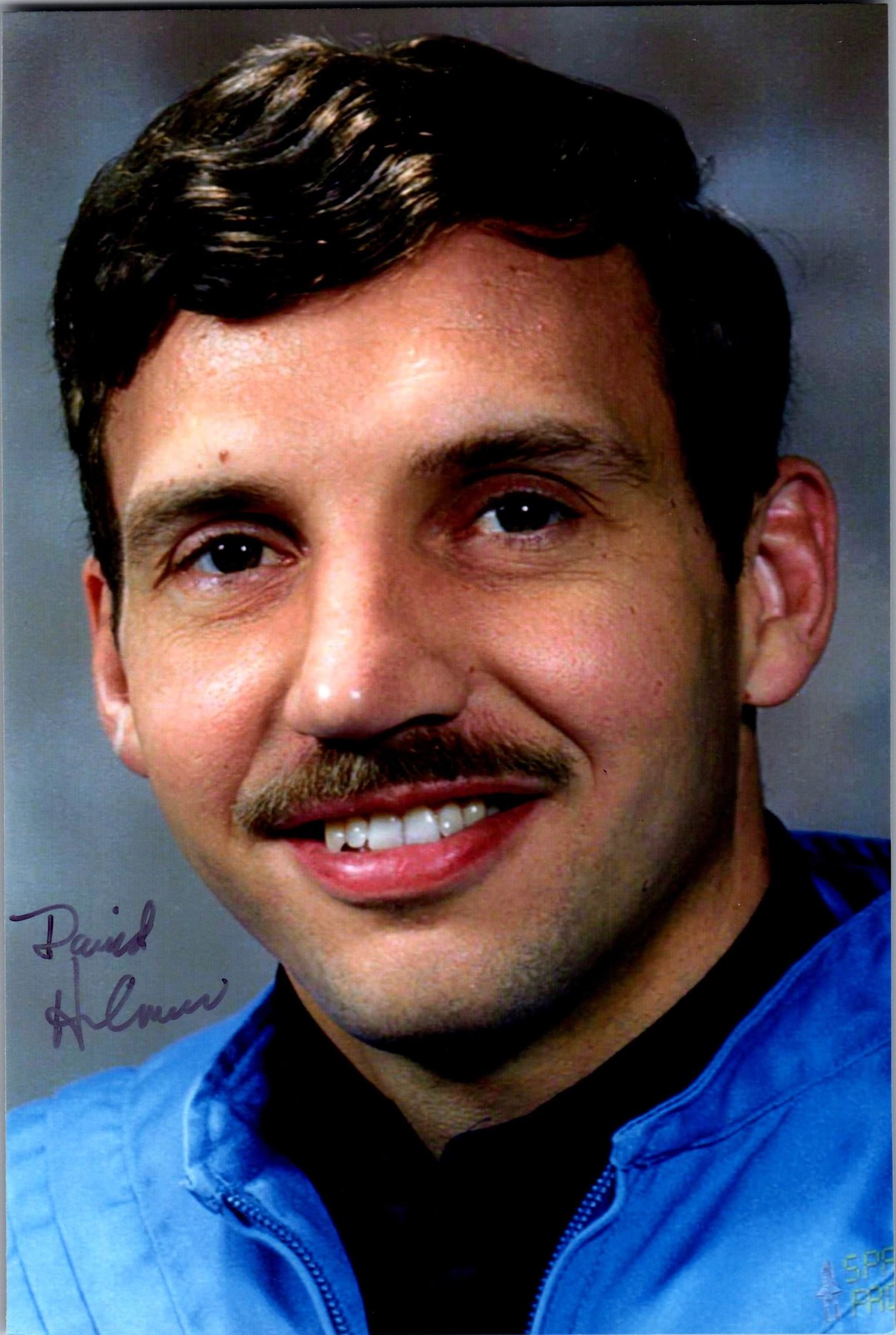 Original autograph David C. Hilmers astronaut /// autograph signed sign 328880
