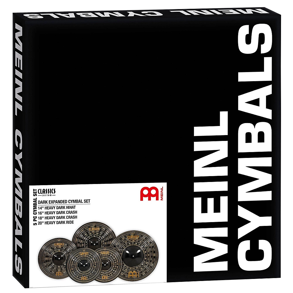 MEINL Classics Custom Dark Expanded Cymbal Set #3