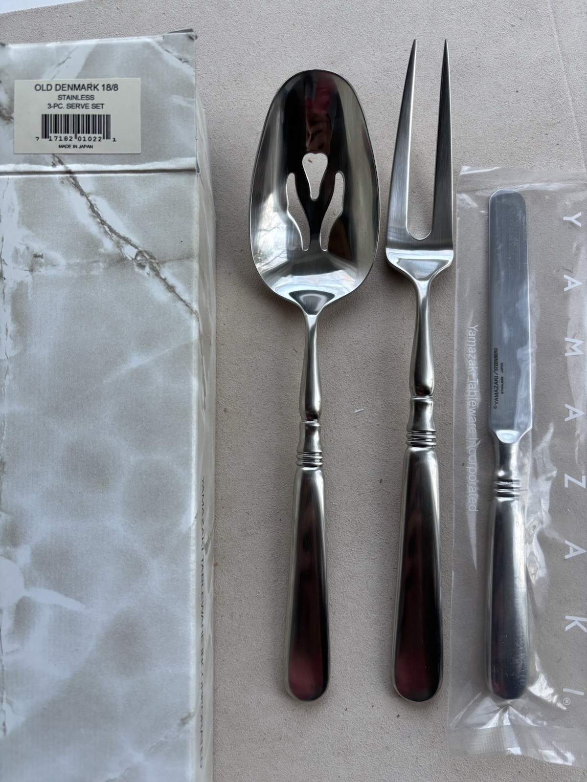 Yamazaki OLD DENMARK - 3 pc serving set NEW
