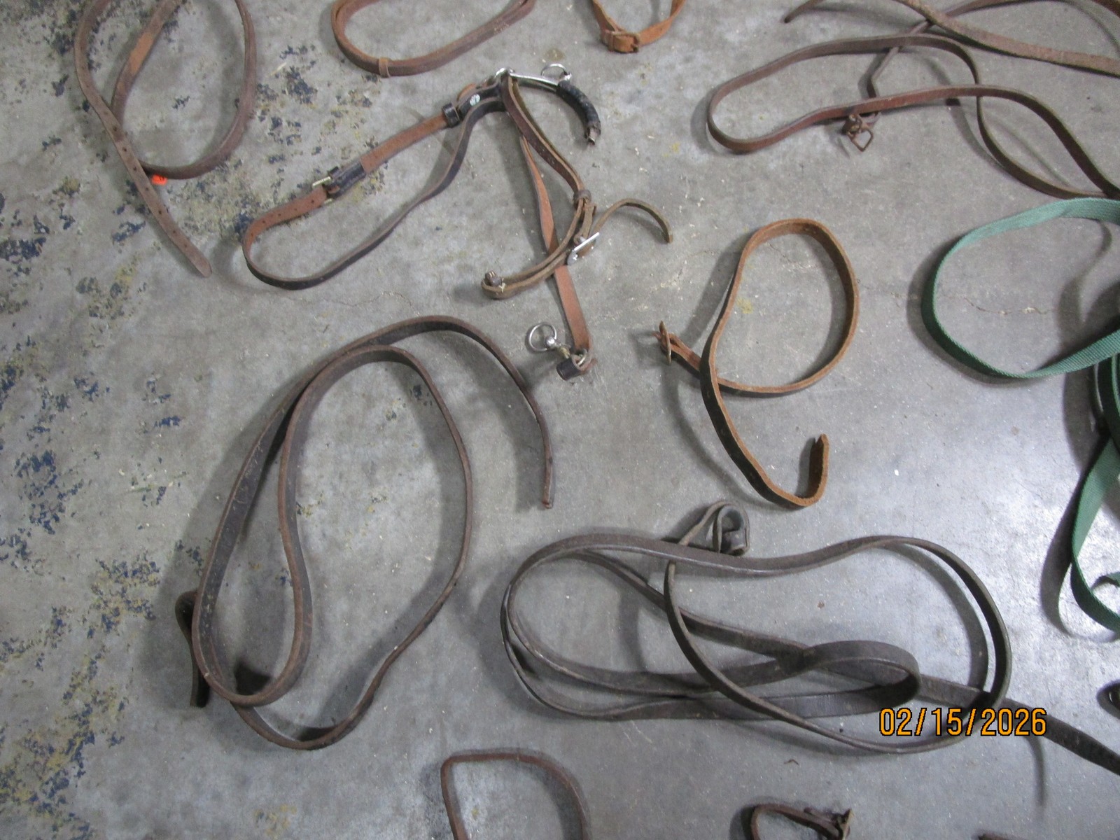 Leather Horse Tack Lot