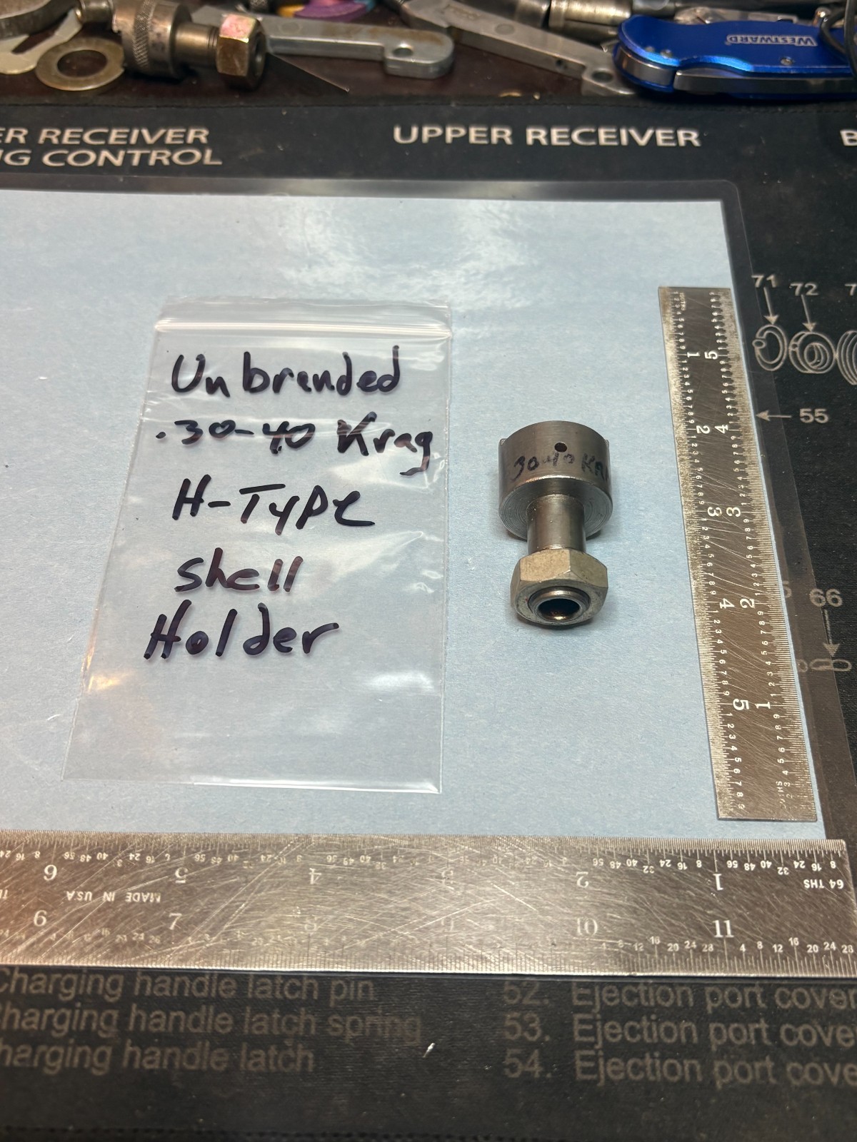 Unbranded .30-40 Krag H-Type Shell Holder