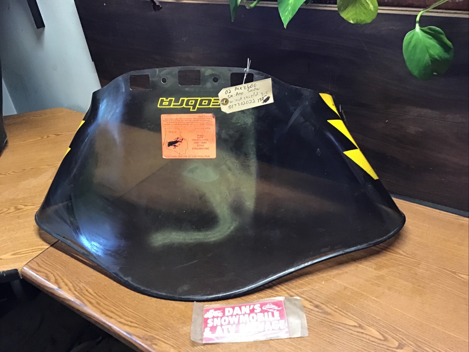 Windshield  # 517302022 Ski-doo 2002 MXZ 600 Snowmobile 3-5
