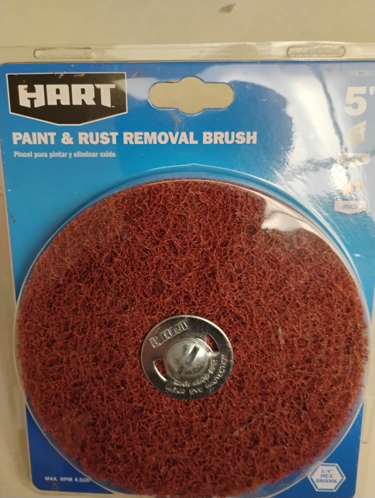 Hart 5 Inch Paint And Rust Remover