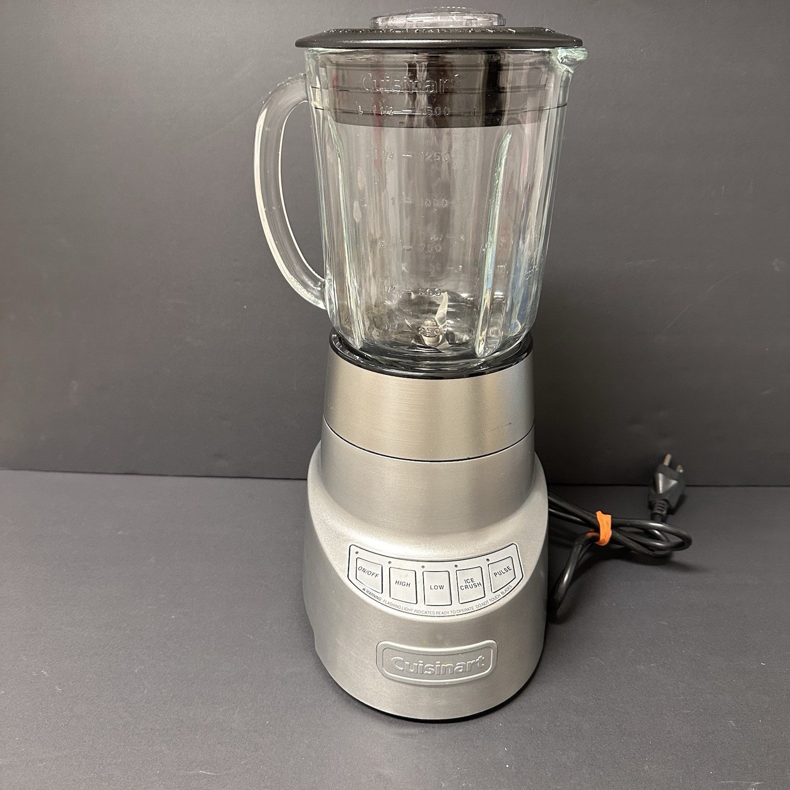 Cuisinart SPB-600 Stainless SmartPower Deluxe Blender Die Cast 600w Tested)