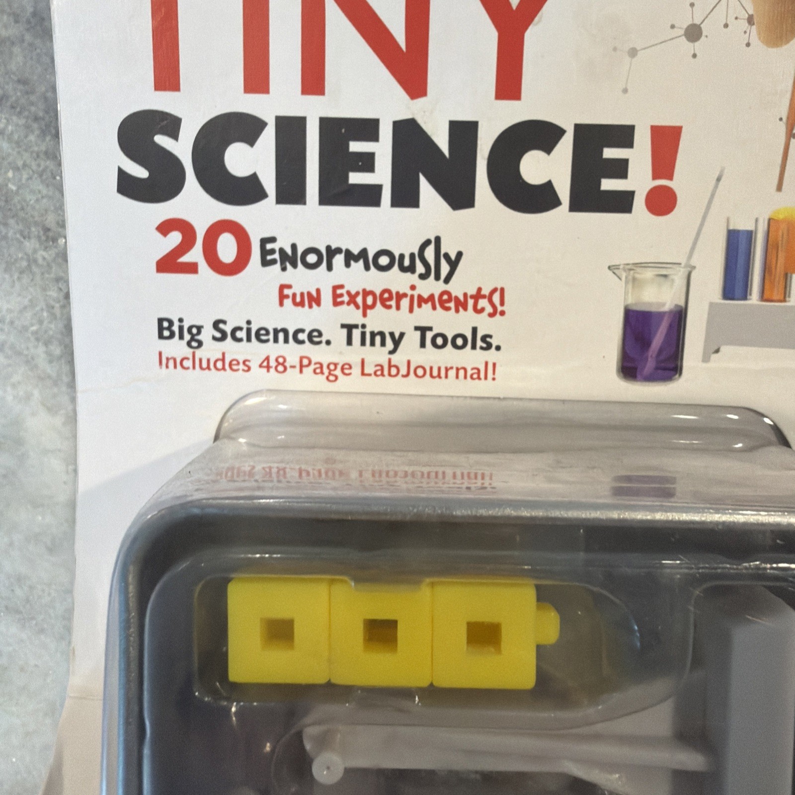 Smart Lab TINY SCIENCE 24pcs (Age 8+) 20 Fun Educational Experiments Damaged Box