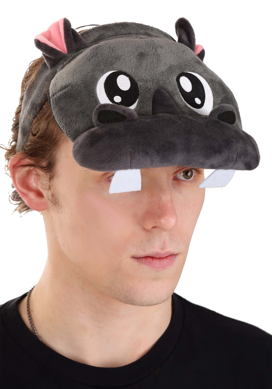 Hippo Headband Plush