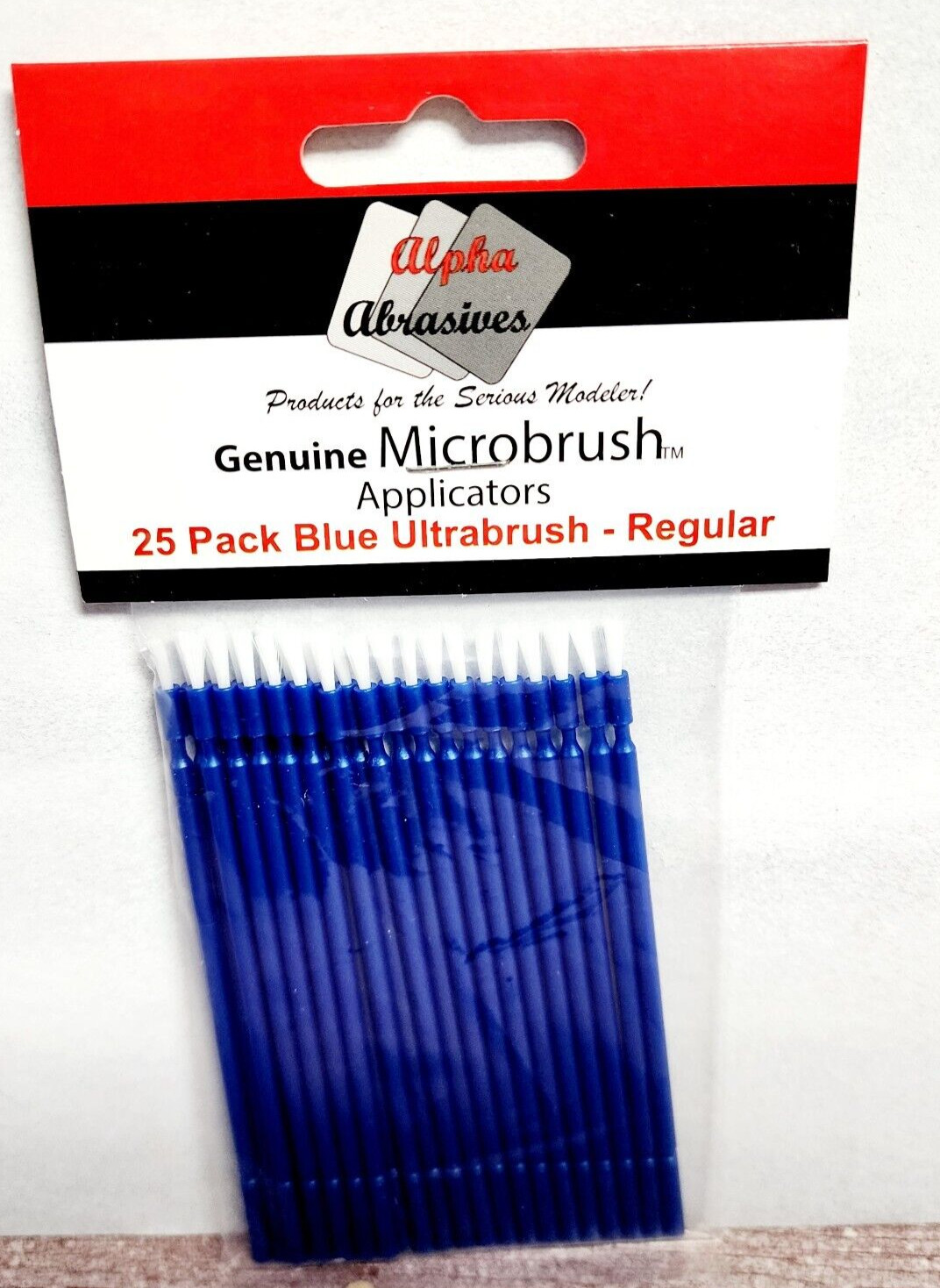 Microbrush Ultra Applicator Brush - Blue package of 25 - Profile / Alpha 1300