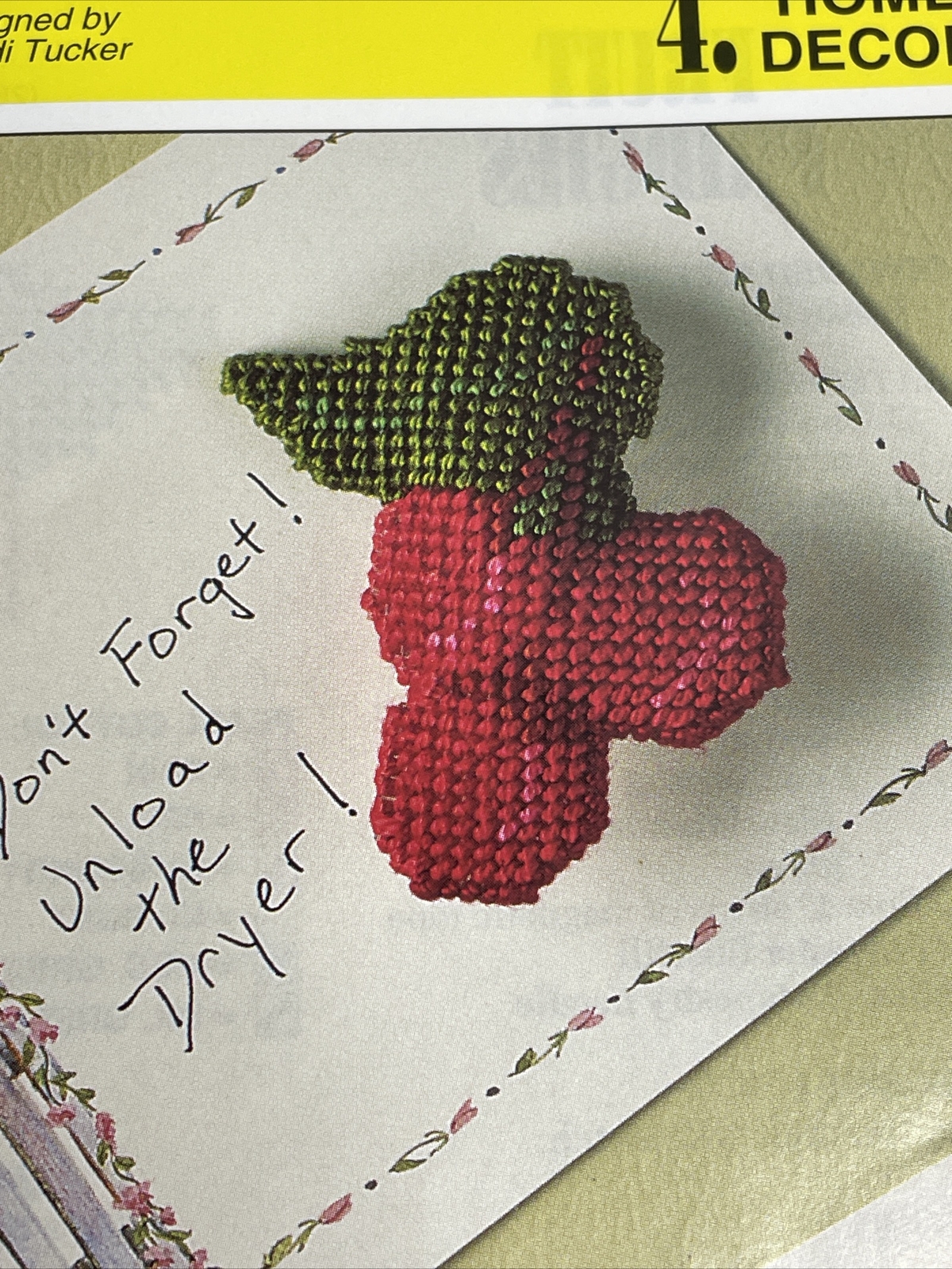 Fruit Fridgies Magnets Annie's Plastic Canvas Pattern