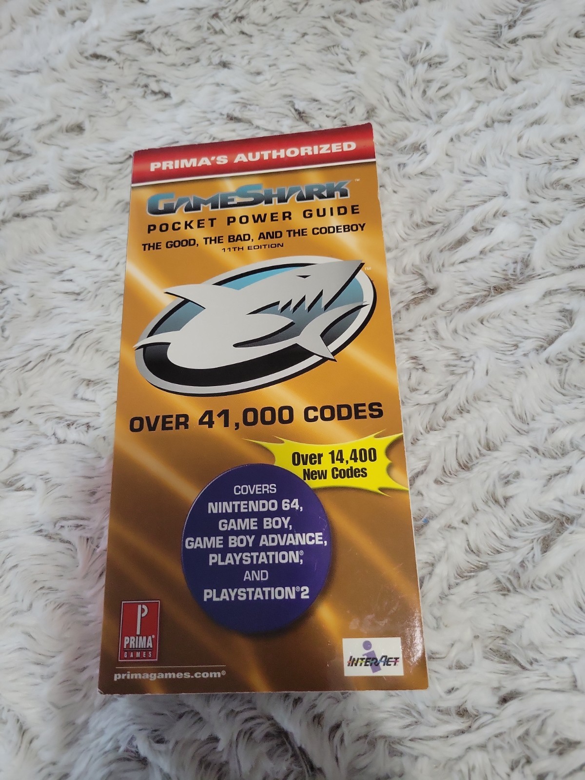 Gameshark Pocket Power 11th Edition Prima Games Strategy Magazine Players Guide