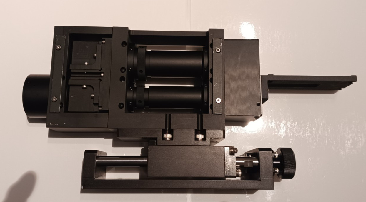 Optic Inspection Assembly with X position Adjustments