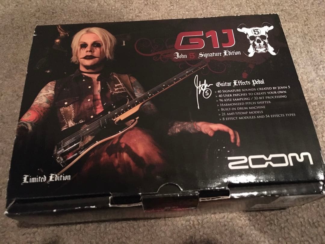 [Brand new, unused] ZOOM G1J John5 Signature Edition From Japan