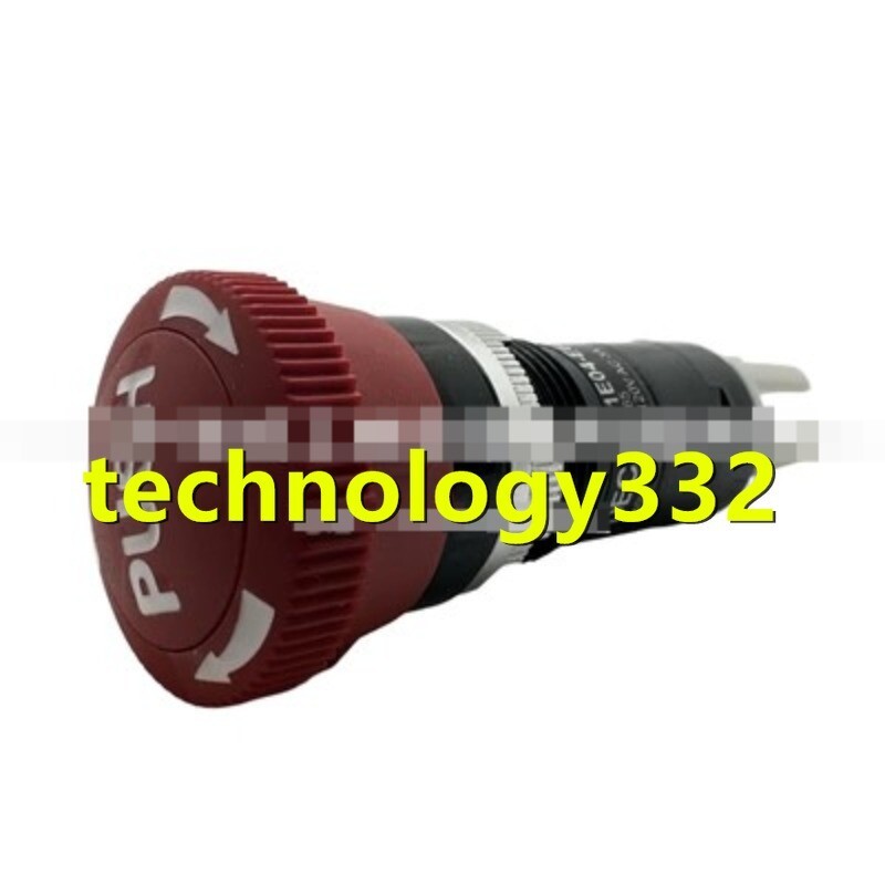 QTY:1   OS38008 B1E04-E620R-F11   16MM remote control scram switch