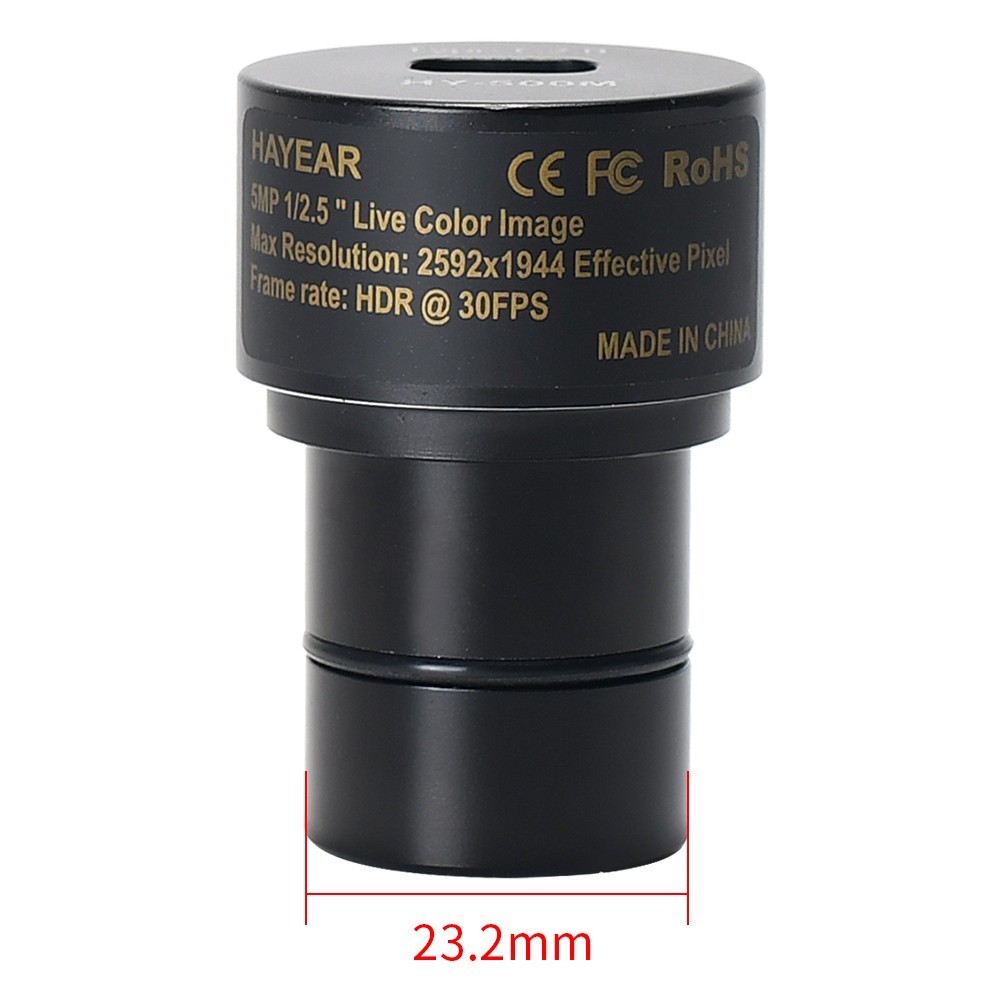 HAYEAR HY-500M 5MP Microscope Camera Digital Electronic Eyepiece USB Camera #sz
