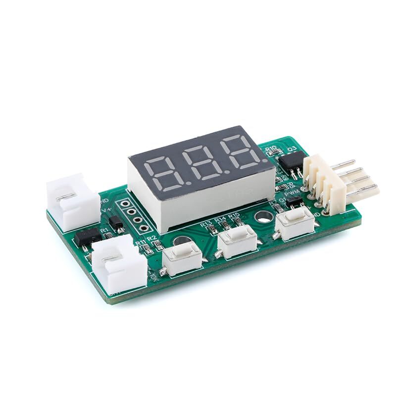 2Pcs 4-Wire Fan Temperature Speed Controller Module Board YR-1001 DC12V Fan S...