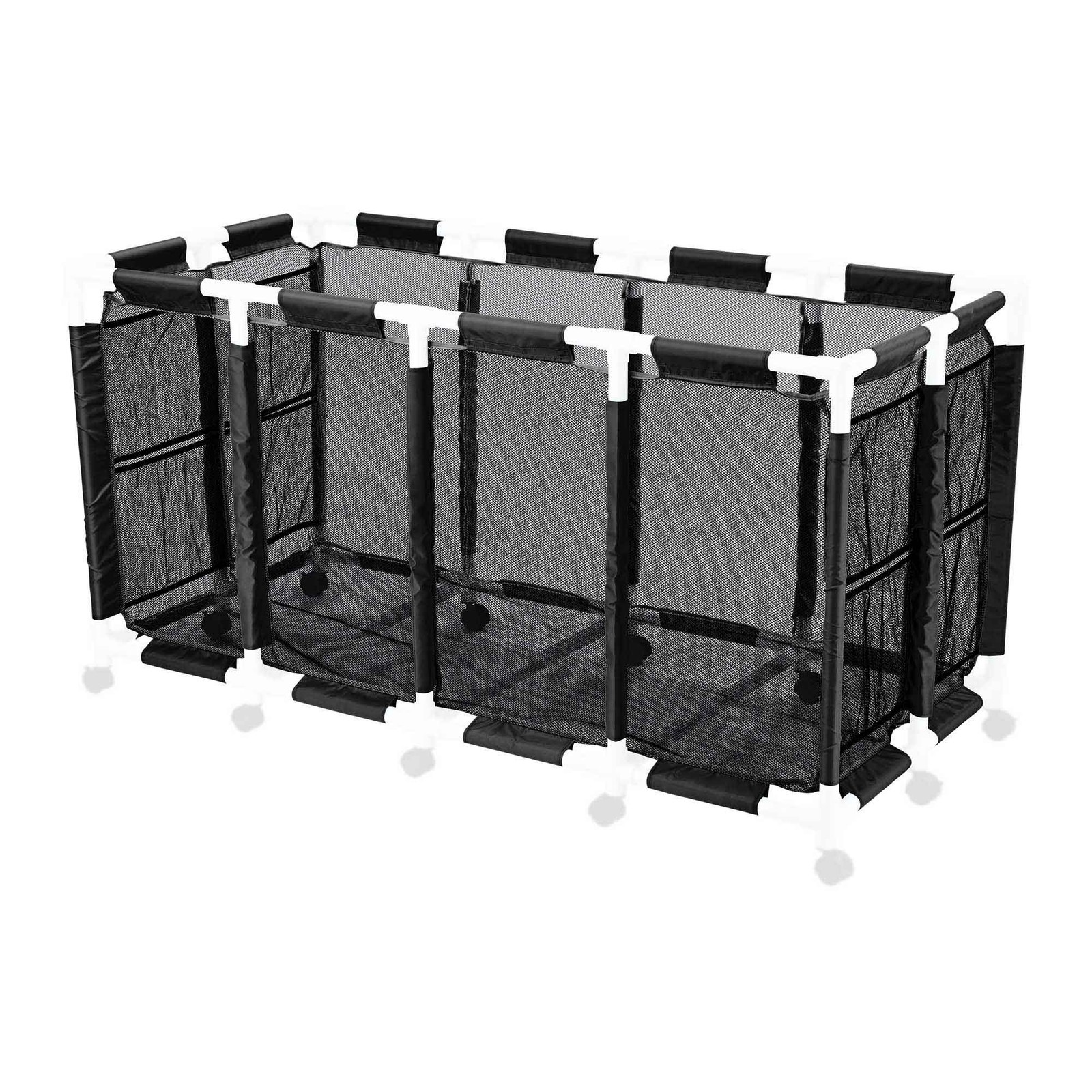 Yescom Replacement Mesh Cover for 274 Gallon Rolling Mesh Pool Cart 12 Wheels