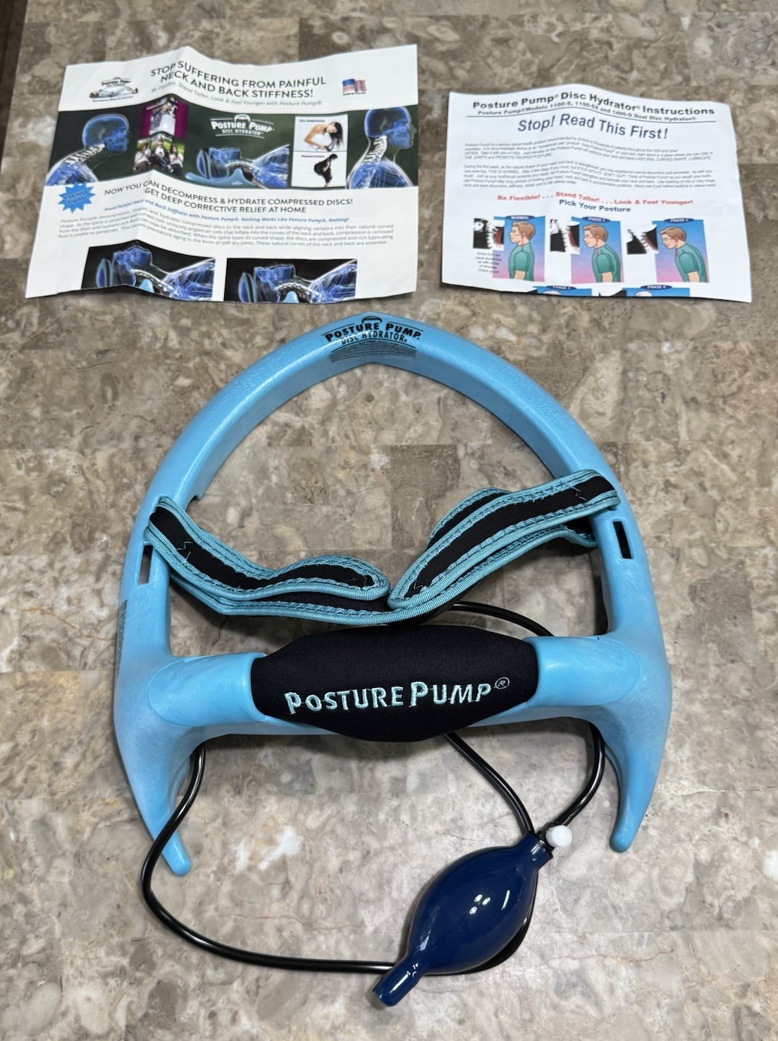 Posture Pump Disc Hydrator Chiropractic Device