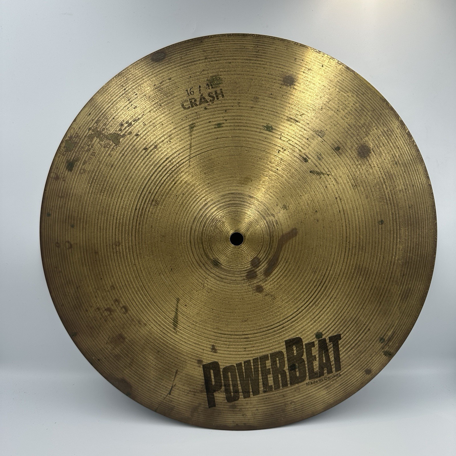 Powerbeat 16/41 Crash Cymbal - Made In CANADA