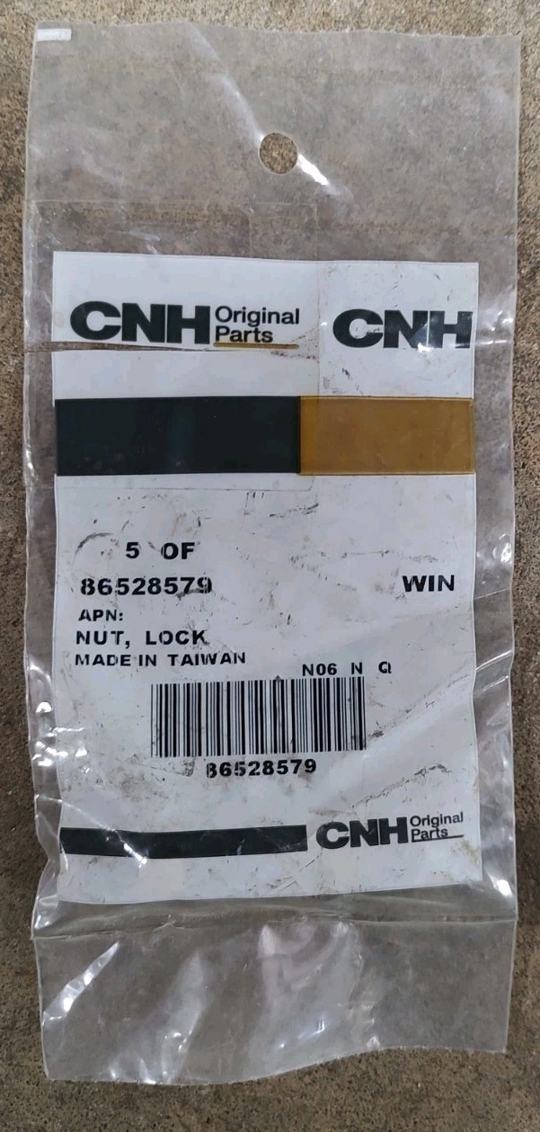 Lot Of 5 Genuine Case New Holland 86528579 Lock Nut