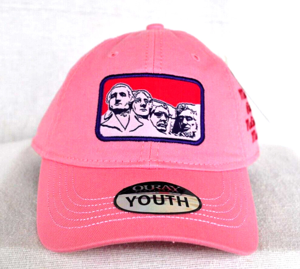 *MOUNT RUSHMORE NATIONAL MEMORIAL* Chldren's Kid's Youth Ball cap hat *OURAY*
