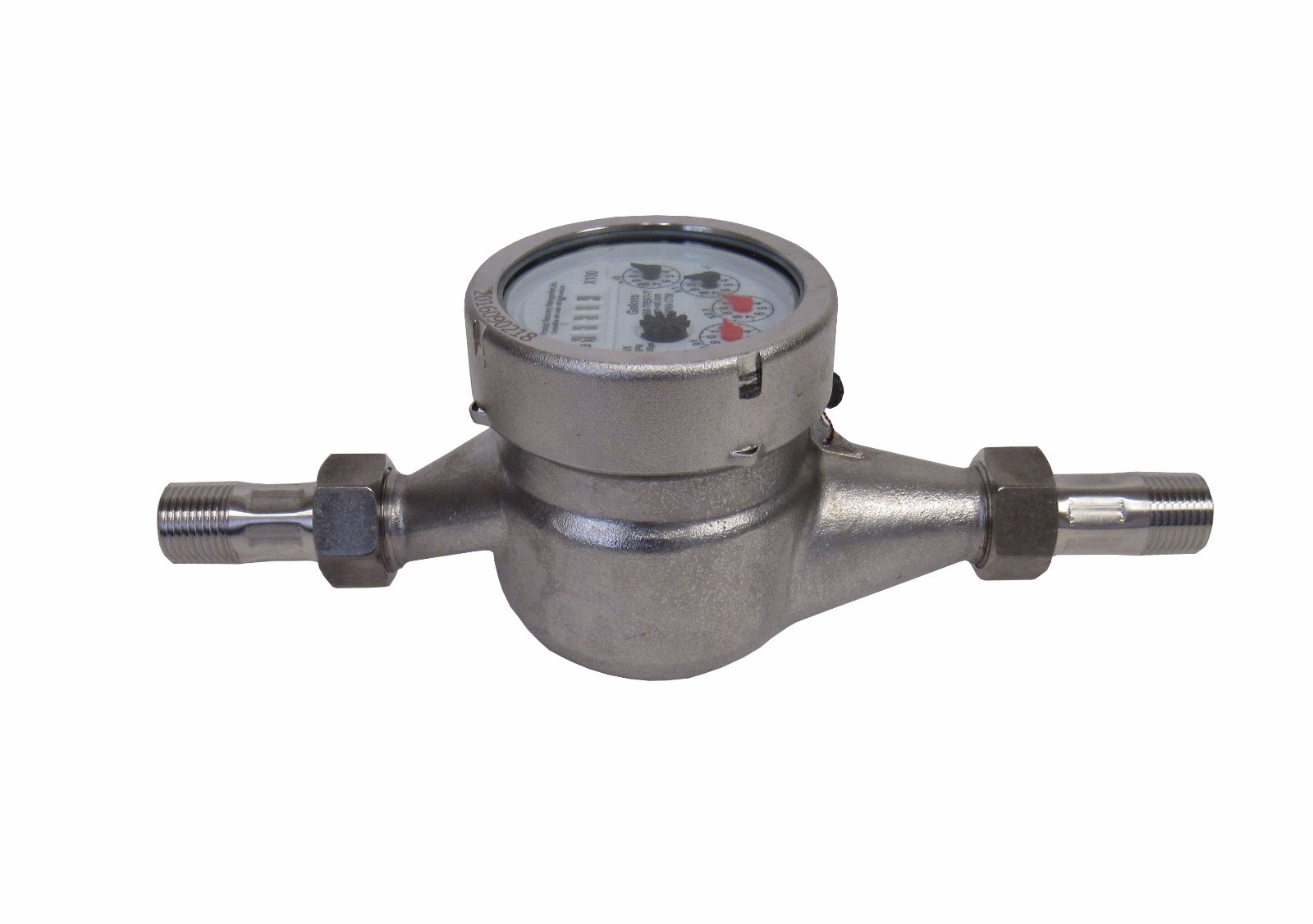 New PRM 3/4" NPT 304 Stainless Steel Multi-Jet Cold Water Meter