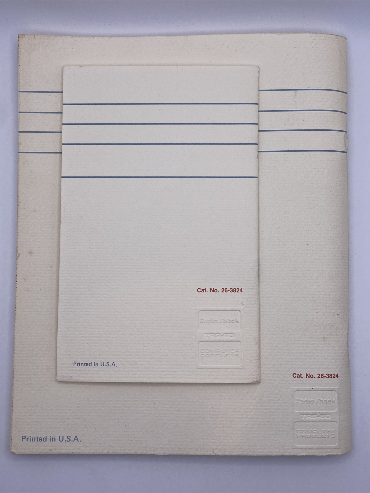 Tandy TRS-80 Model 100 Portable Computer Investment Analysis Manual/Quick Ref