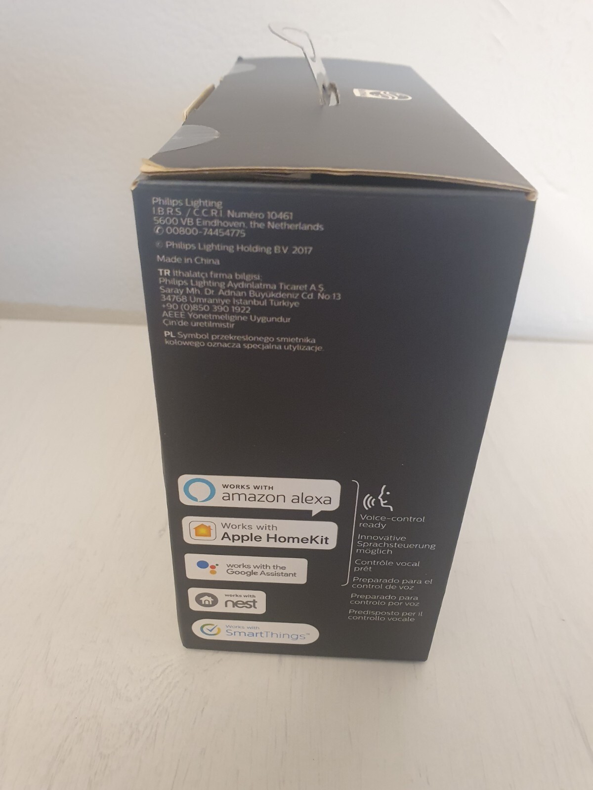 Philips Hue Bridge Lighting Controller Hub - White - EU Model - EAN 871869651180