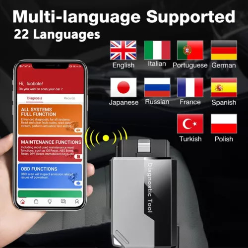 2025 KINGBOLEN EDIAG ELITE Bidirectional All System Diagnostic Tool OBD2 Scanner