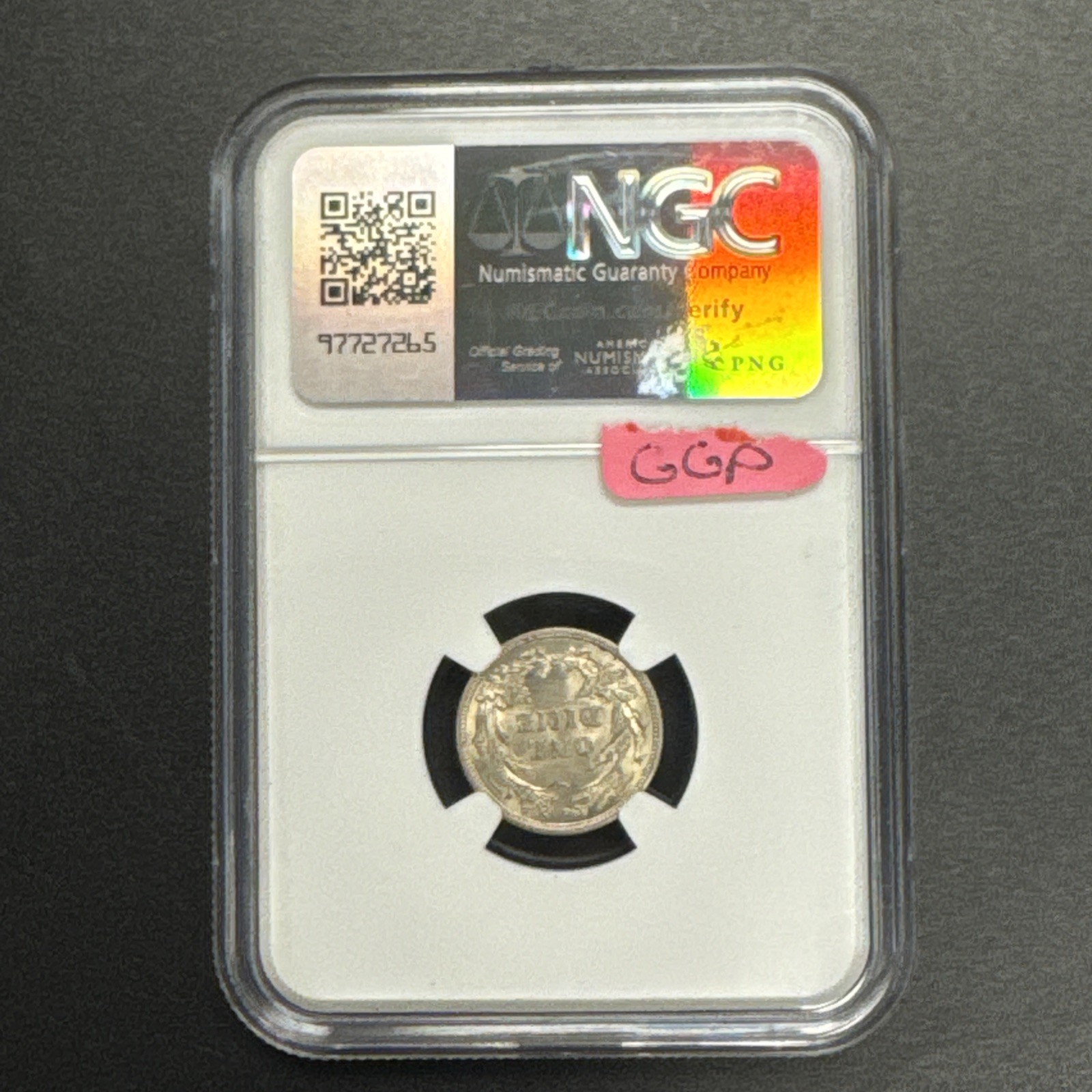 1916 Barber Dime NGC MS62 Uncirculated
