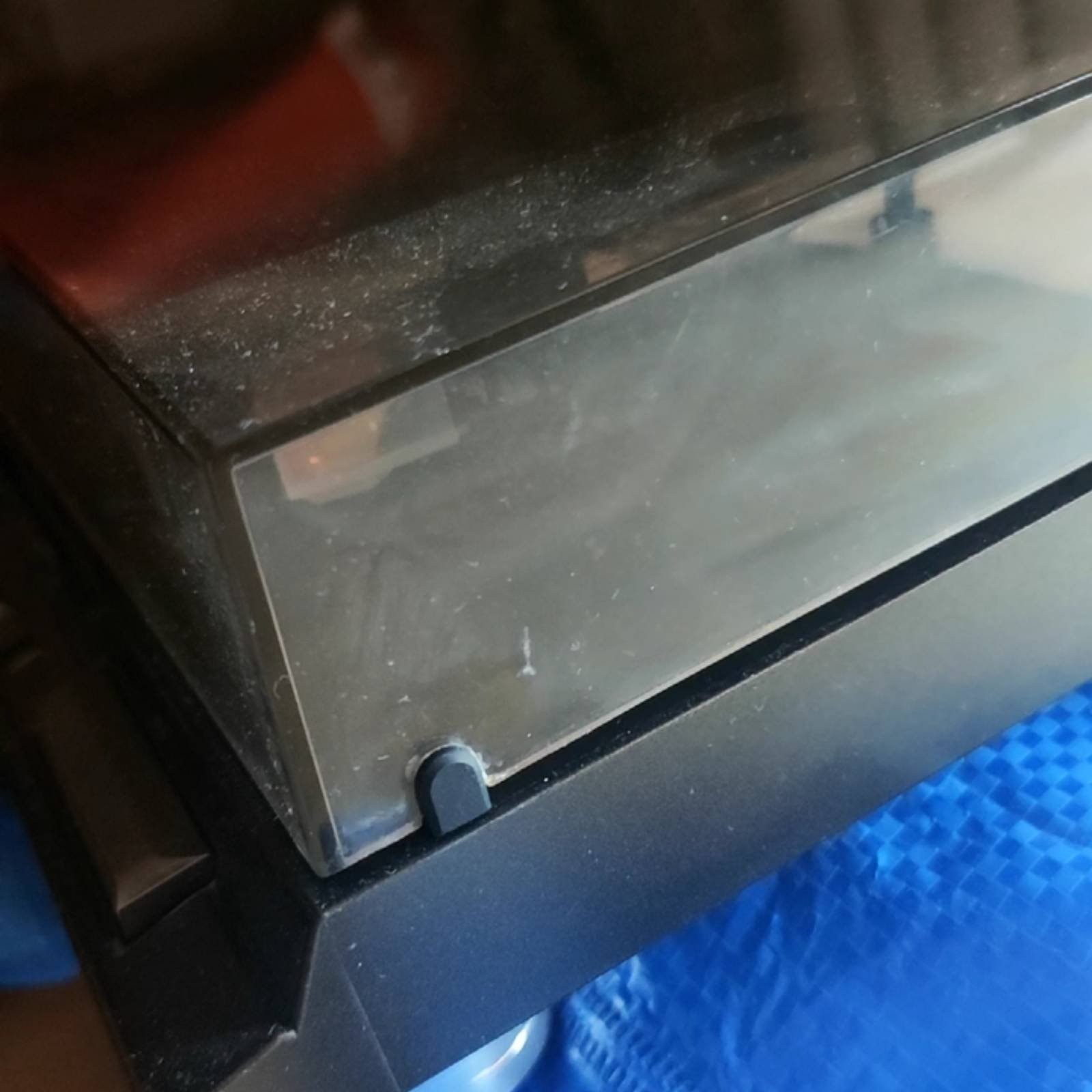Vinyl Player Dust Cover Bumper Shock Absorption Turntable Lid Pad