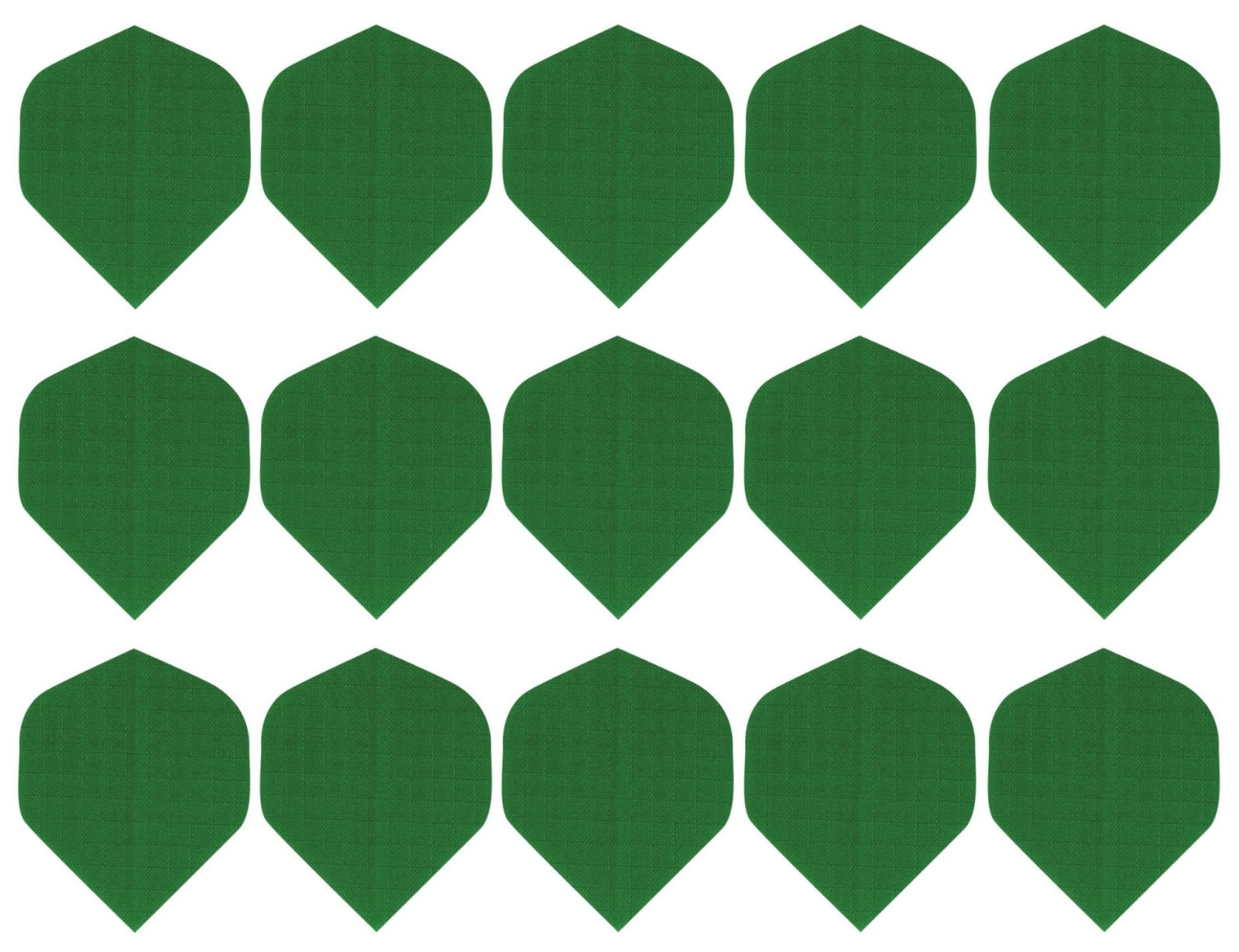 5 Sets Rip Stop Nylon Fabric Standard Dart Flights - Ships w/ Tracking - Green