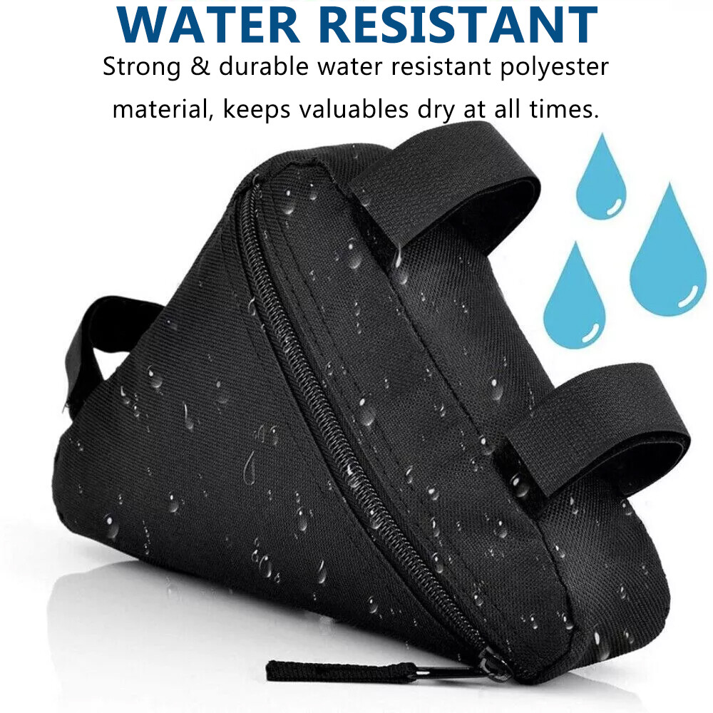 Bicycle Frame Bag Bike Waterproof Bag Triangle Top Tube Front Pouch Saddle Bag