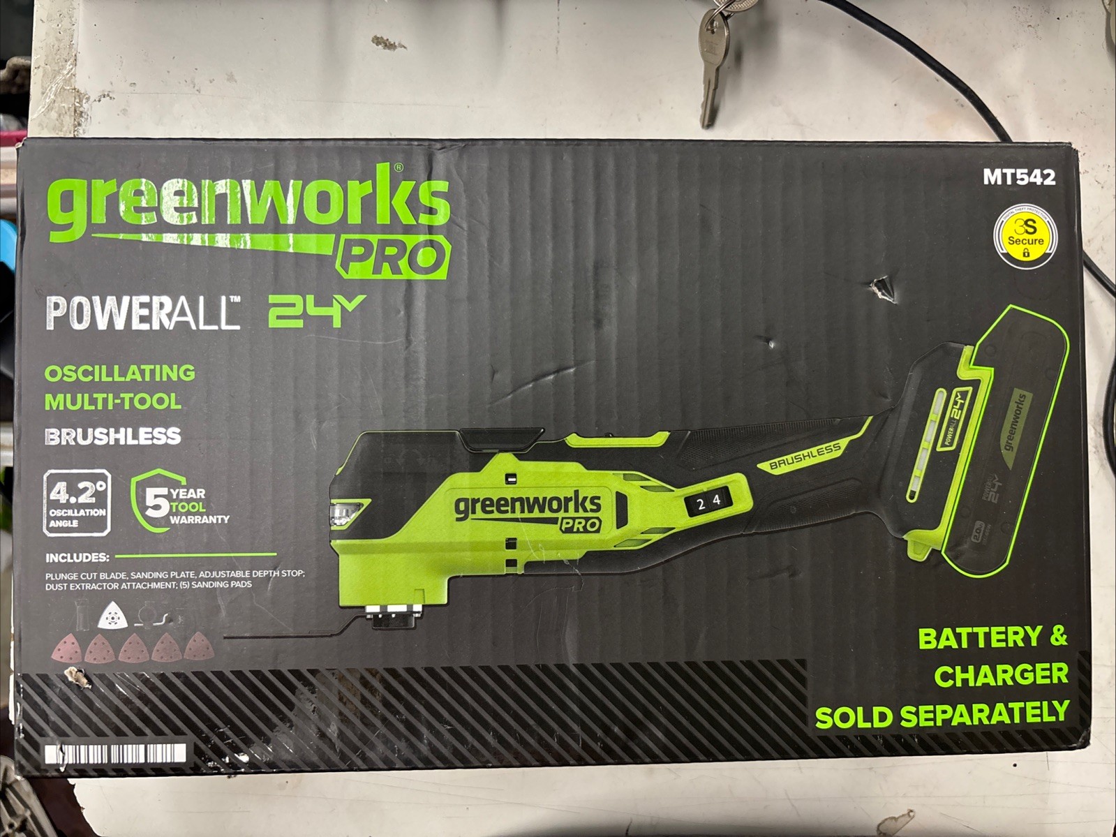 Greenworks Pro 24V Multi-Tool (Tool Only) MT542
