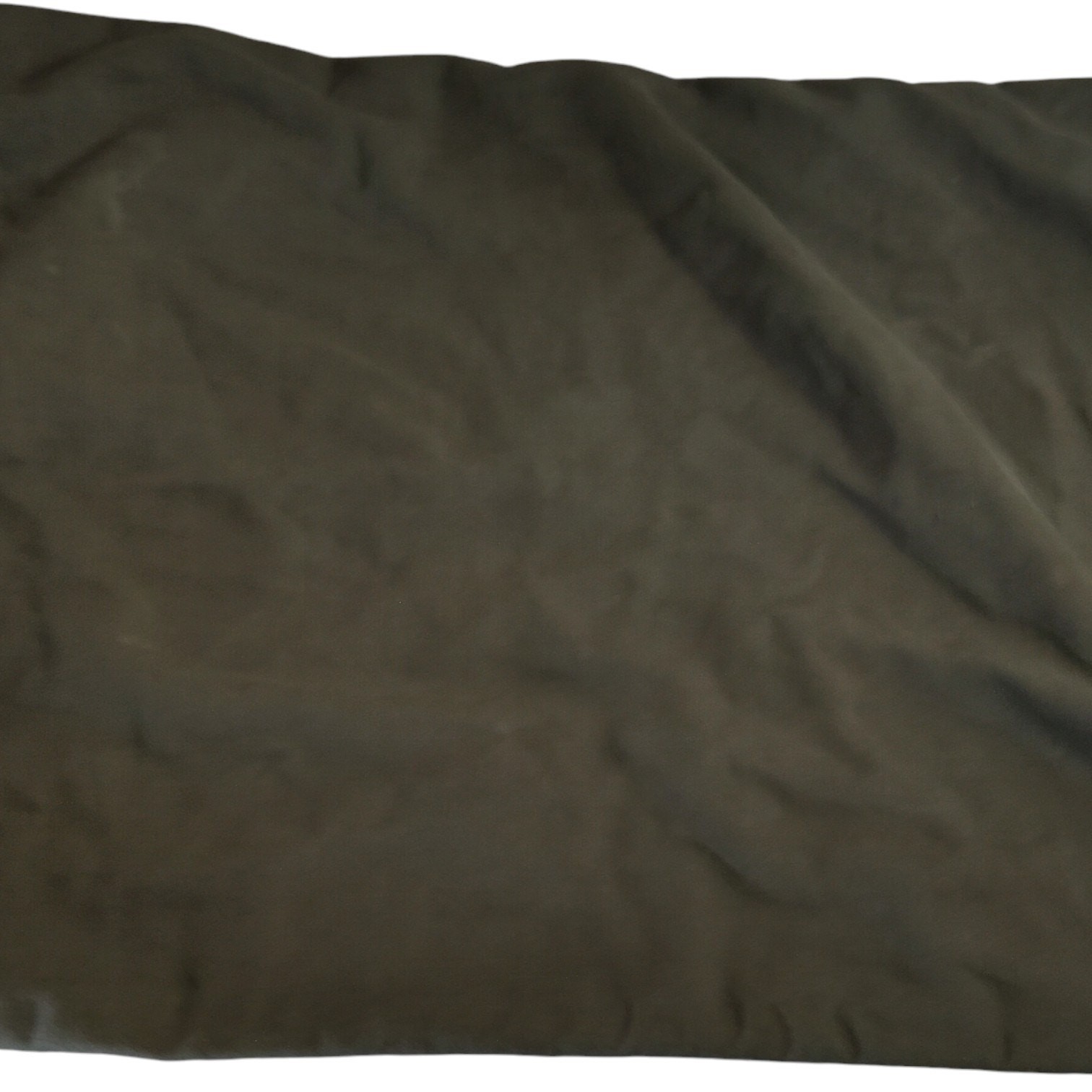 WWII Cloth Barracks Bag – Green Canvas, Multiple Holes, No Visible Stamping