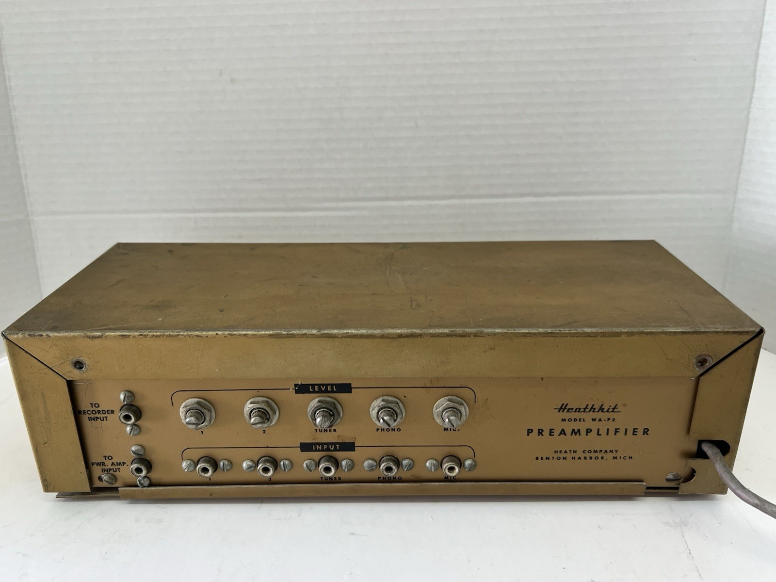 Heathkit WA-P2 Preamplifier - Untested