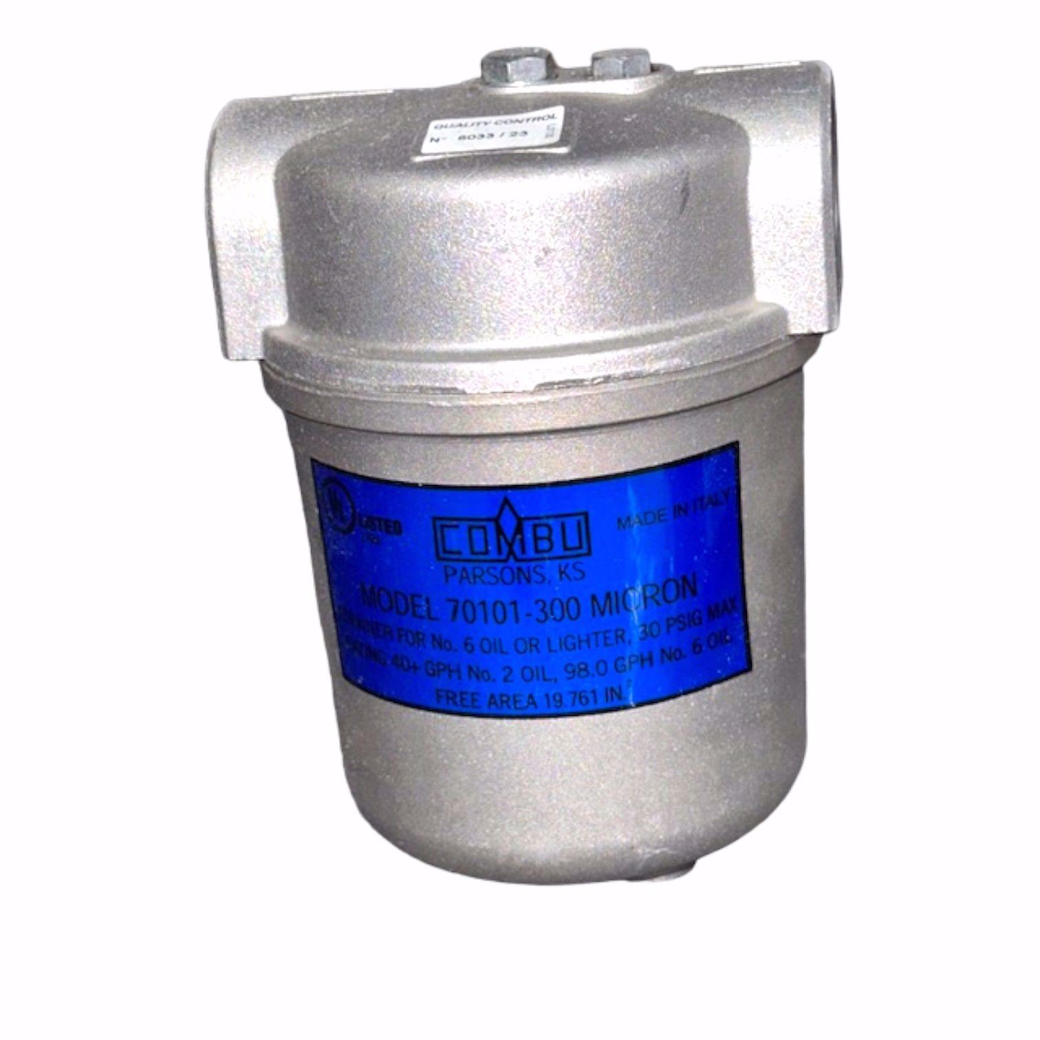 NEW!!! COMBU 40130 70101-300 POWERFLAME 985400 300 MICRON OIL FILTER