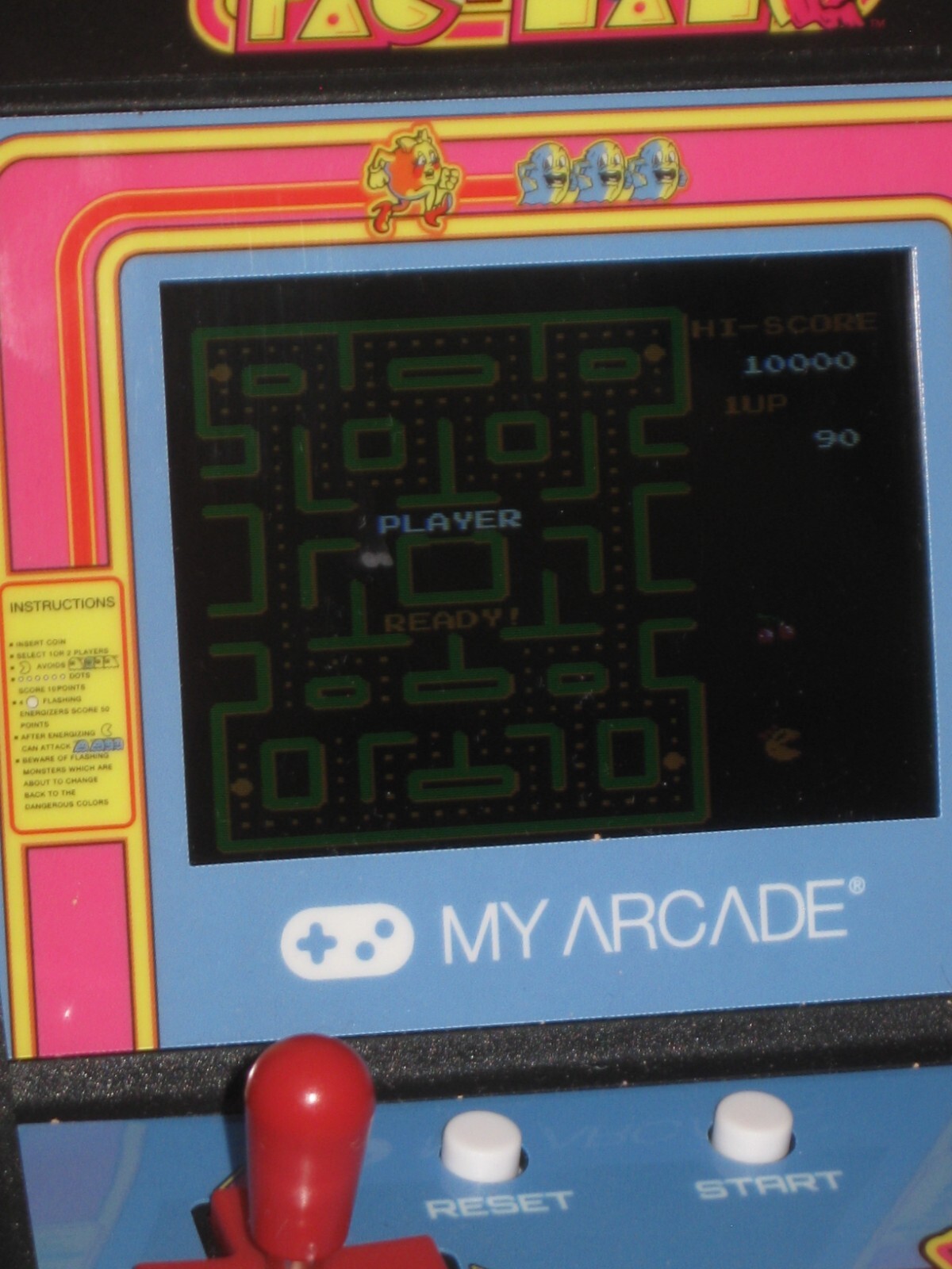 My Arcade- Micro Player Mini Retro Arcade Machine: Ms. Pac-Man Video Game