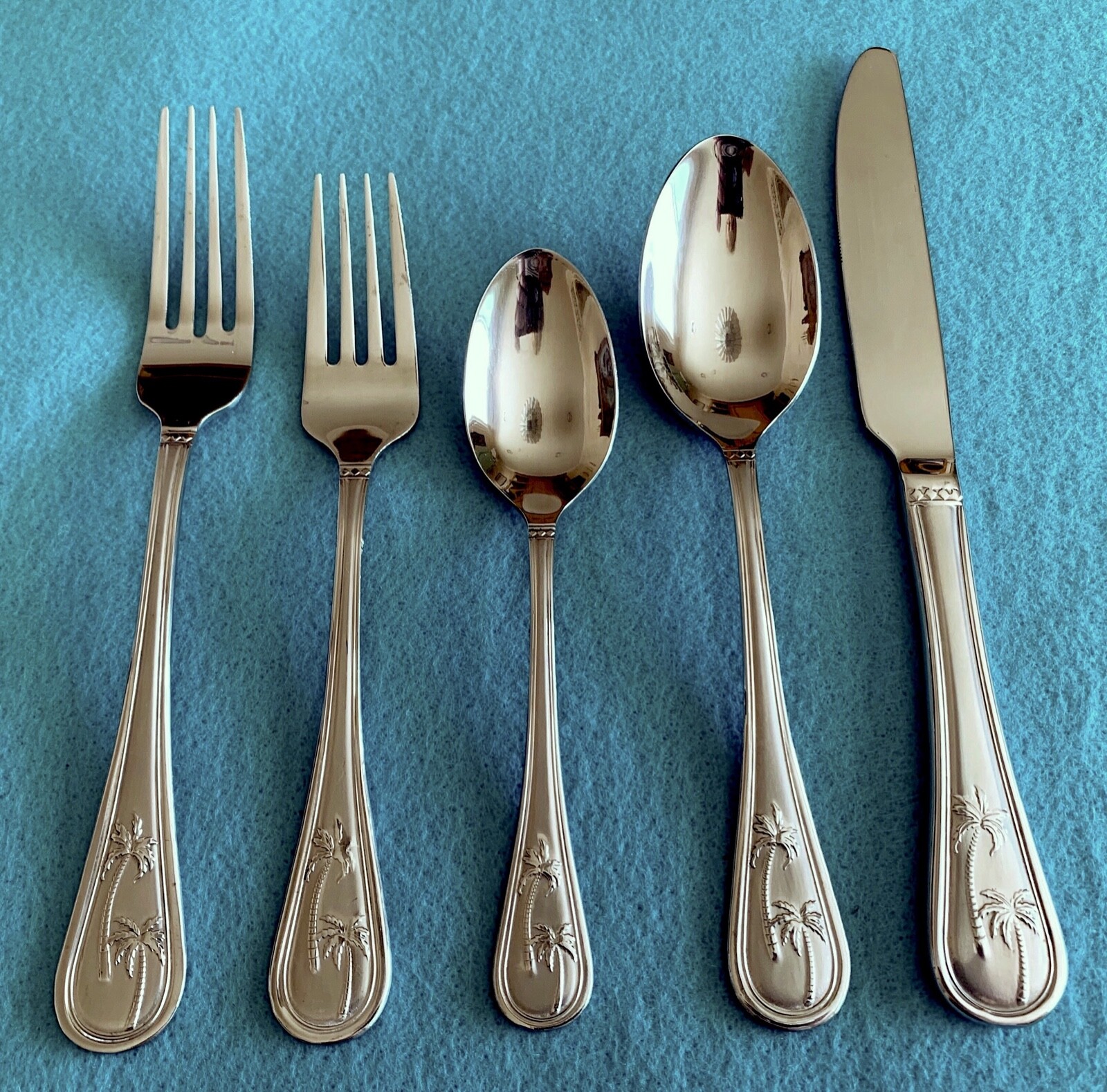 TOWLE Palm Breeze FLATWARE SILVERWARE PALM TREES TROPICAL HAWAII CHOOSE Piece