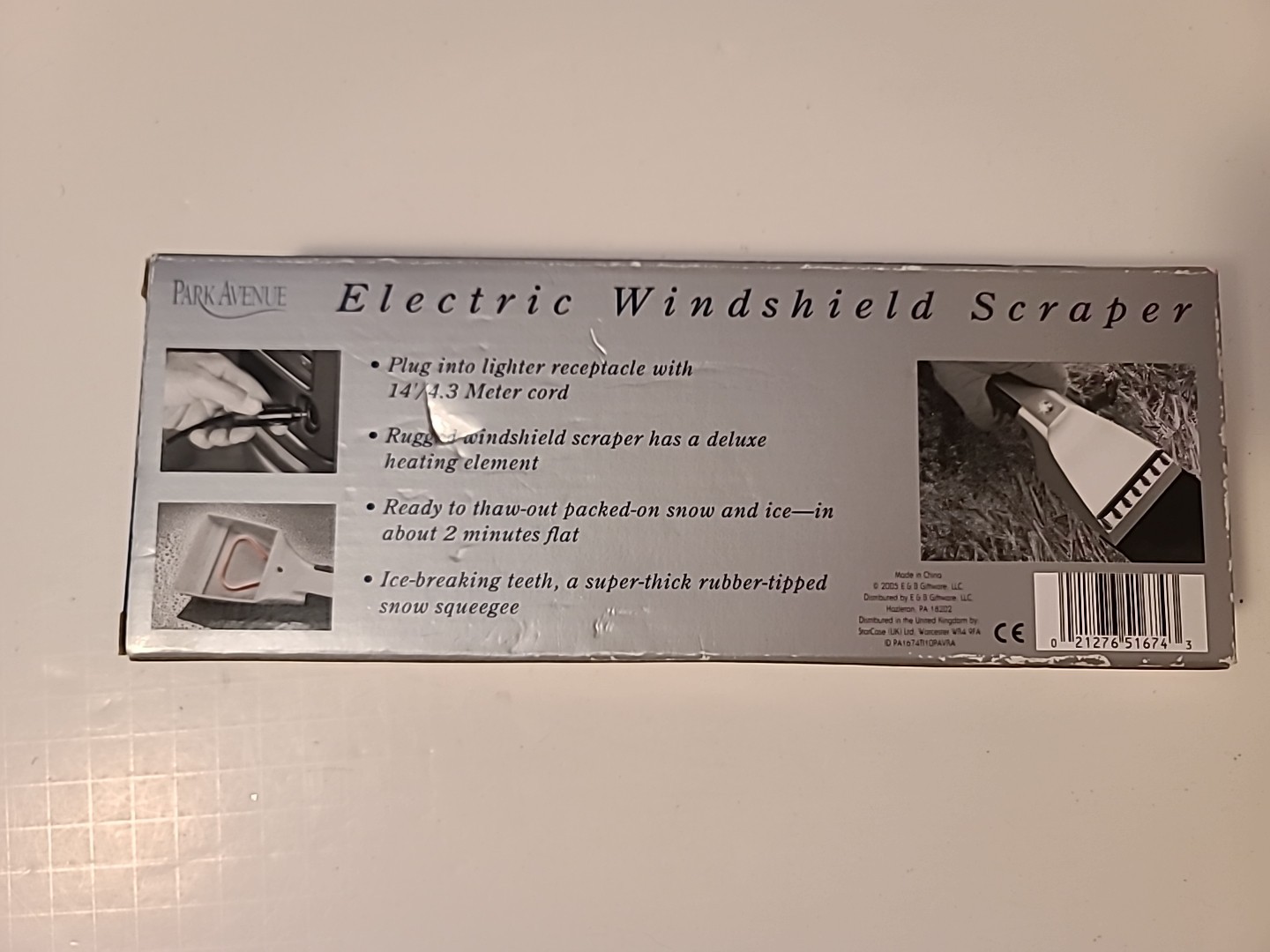 NEW Electric Windshield Scraper Vintage Park Avenue