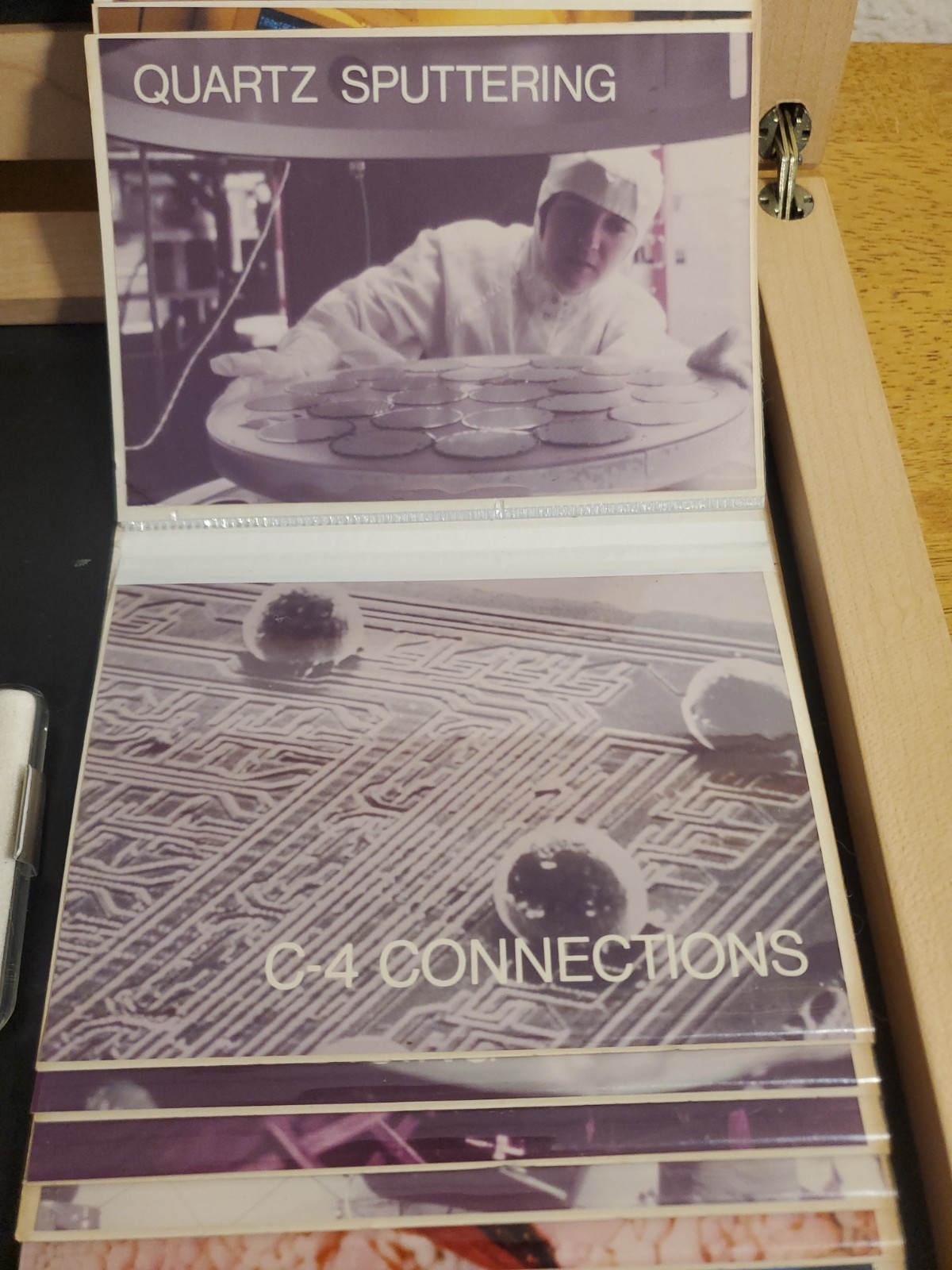 RARE Vintage 1970s-80s IBM Semiconductor/Technology Complete Sample/Sales Kit