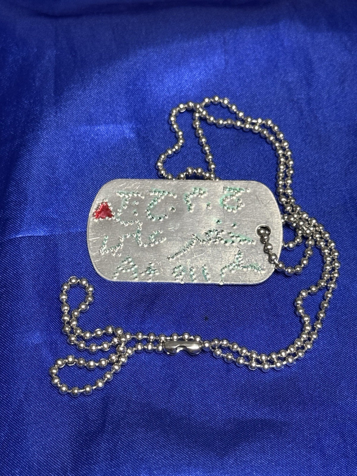 Iraq-Iraqi Republican Guards Private   Identification Dog Tag