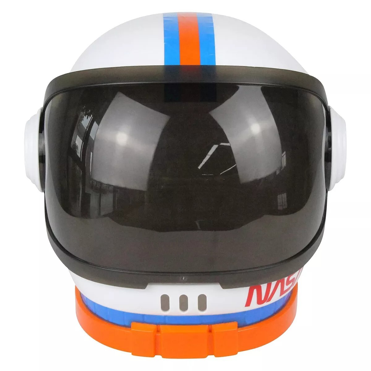White Astronaut Child Space Helmet NASA Apollo Kids Costume ONE SIZE Black Visor