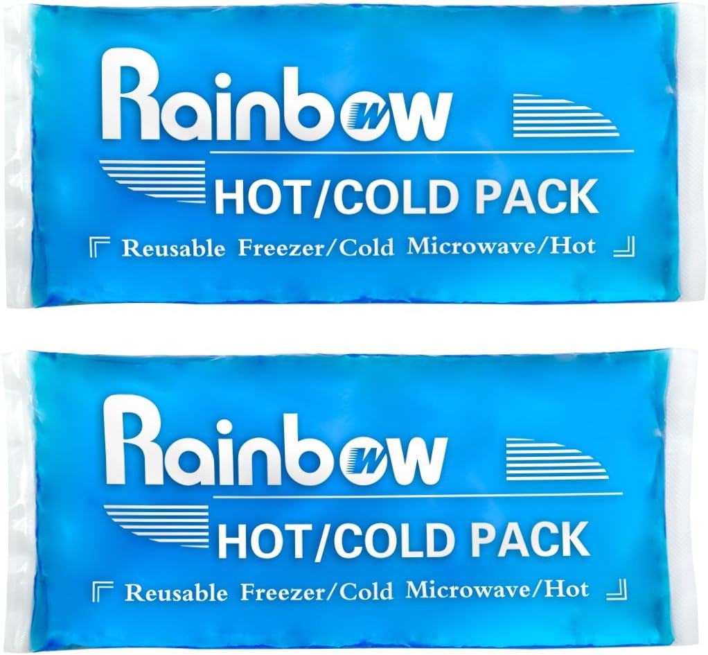 Soft Ice Packs Reusable Gel Pack 2 Hot and Cold Gel Ice Packs for Injuries