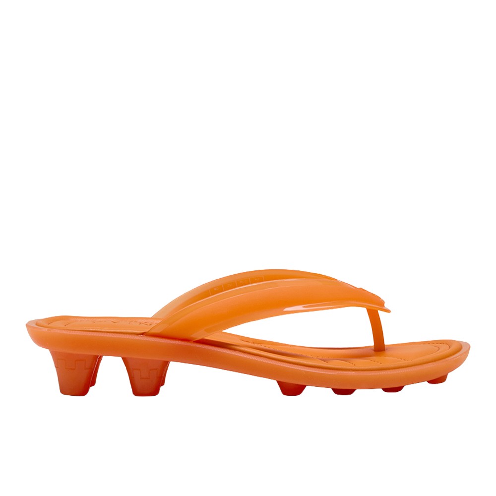 PUMA Fenty X  Cat Cleat Jelly  Womens Orange Casual Sandals 40477502