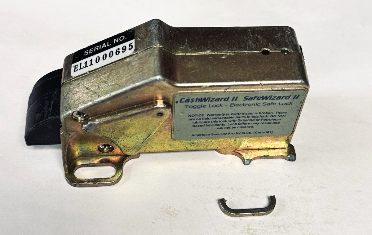 Cashwizard II Safewizard II Toggle Lock Electronic Safe Lock